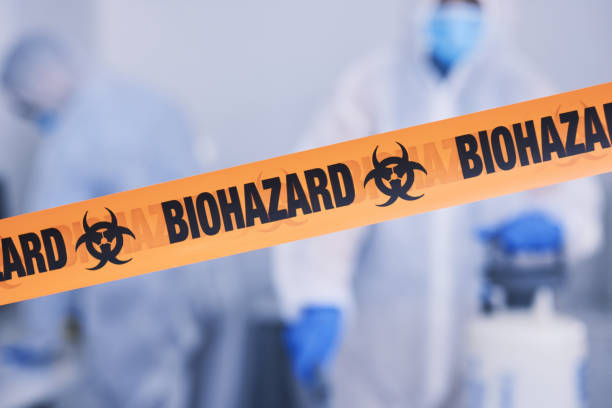 Professional Infectious Disease Decontamination technician working in Old Bridge, NJ